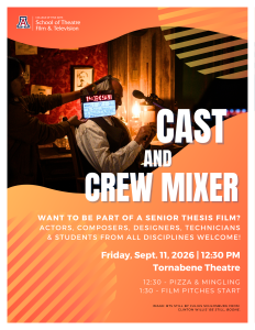 Poster for TFTV Cast and Crew Mixer Fall 2026