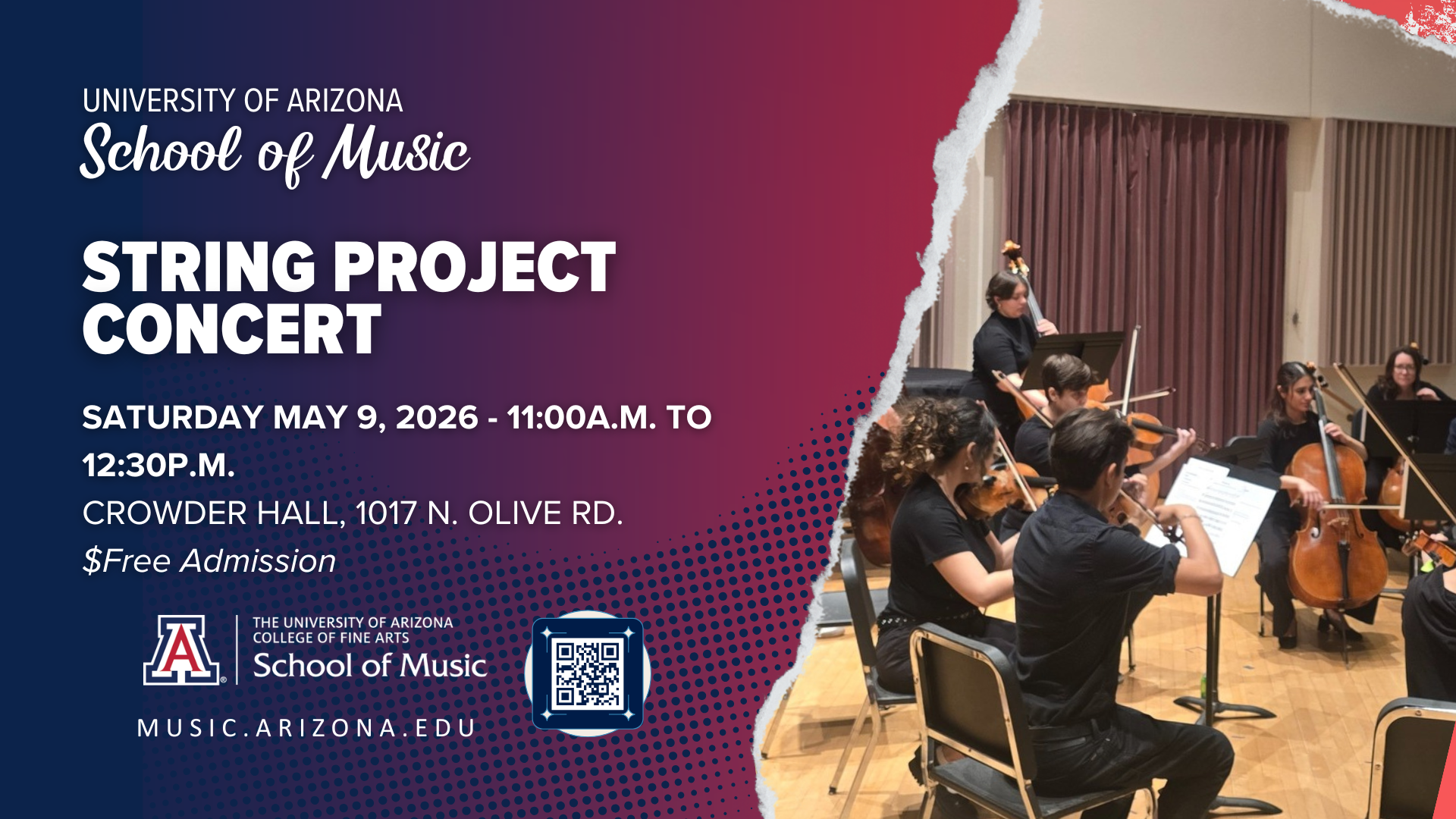 Project Concert String Project Concert – School of Music