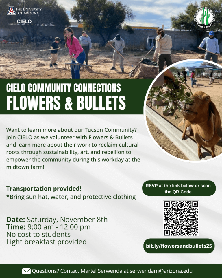 CIELO Community Connections: Flowers & Bullets